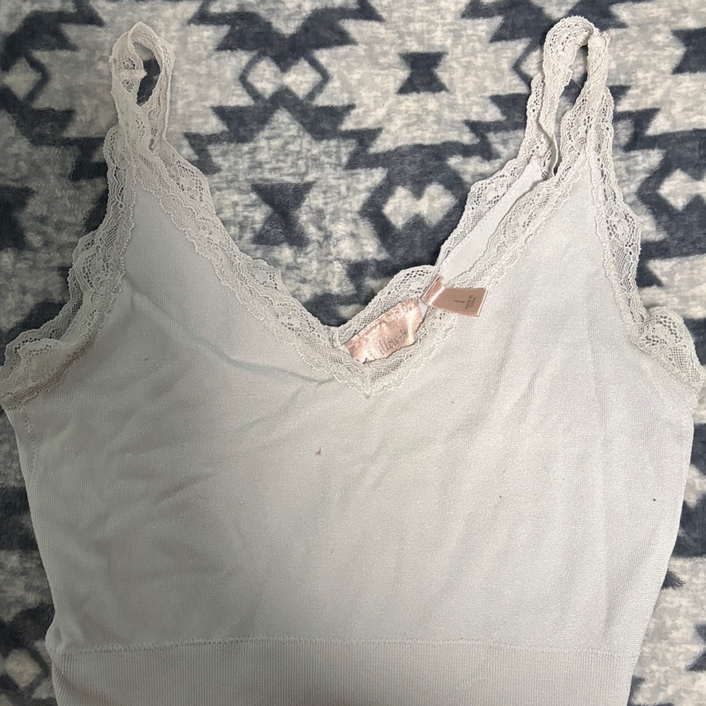 Willow Cream Lace Trim Chemise